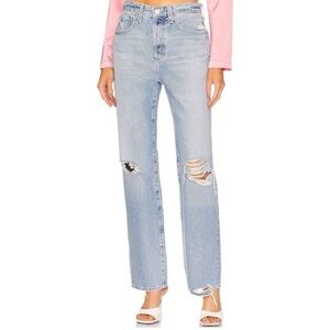 AG Adriano Goldschmied Relaxed Vintage Straight Jeans, Clove